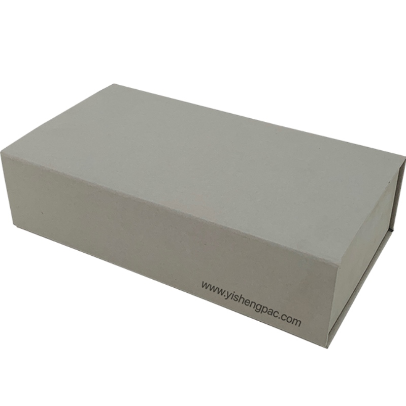 Grey Gift Box cu inchidere magnetica, Coliba pentru cadouri, Cutie Cardboard